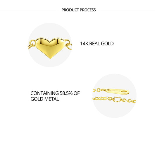 Pulsera de Oro Amarillo 14k para Mujer - Diseño Elegante y Versátil - Image 6
