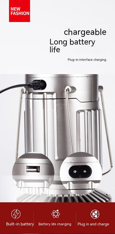 Linterna LED Solar Portátil para Camping con Carga USB - Image 21