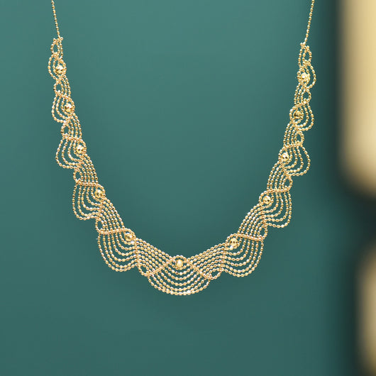 Collar de Encaje en Oro 18k para Mujer - Image 9
