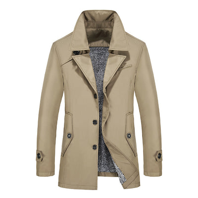 Abrigo Ejecutivo Premium en Terciopelo para Hombre Talla Grande - Image 8
