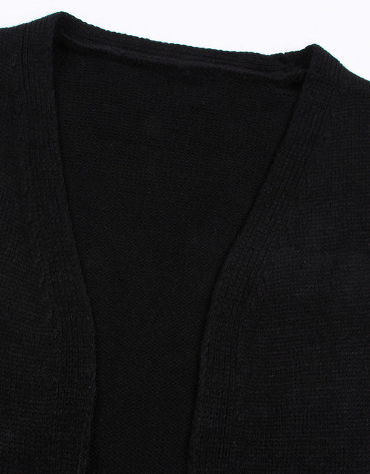 Cardigan Geométrico Irregular en Punto - Image 14