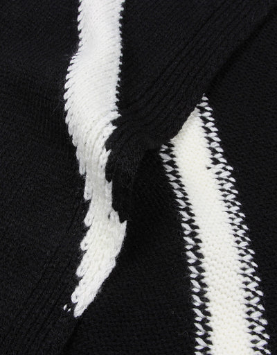 Cardigan Geométrico Irregular en Punto - Image 16