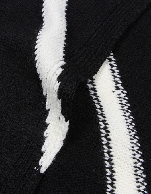 Cardigan Geométrico Irregular en Punto - Image 16