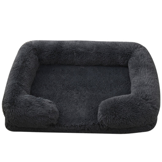 Cama Redonda Acolchada para Mascotas - Diseño Invierno - Image 16