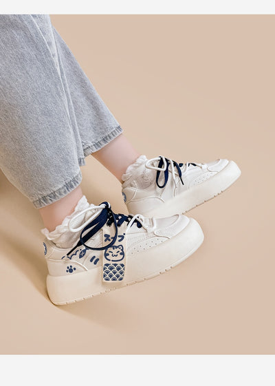 Zapatillas Deportivas Niña Diseño Kawaii Pan Tostado - Image 12