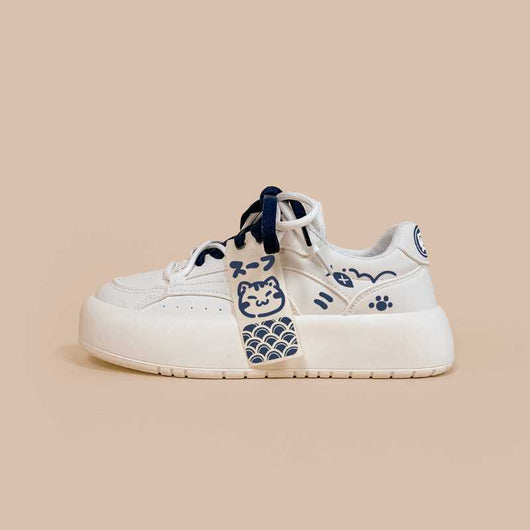 Zapatillas Deportivas Niña Diseño Kawaii Pan Tostado - Image 15