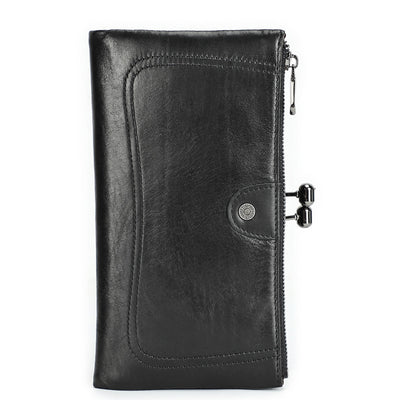 Billetera de Cuero Premium para Mujer - Diseño Elegante Black Angel - Image 23