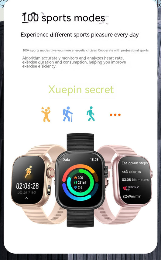 Reloj Inteligente con Monitor Cardíaco Bluetooth - Image 34