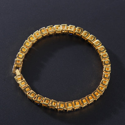 Pulsera Hip Hop Diamante Iced Out Cadena Tenis Zirconia Brillante - Image 11