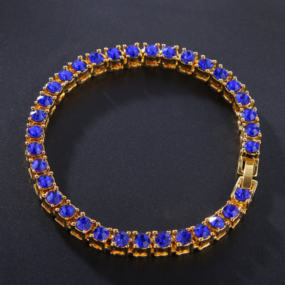 Pulsera Hip Hop Diamante Iced Out Cadena Tenis Zirconia Brillante - Image 12