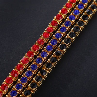Pulsera Hip Hop Diamante Iced Out Cadena Tenis Zirconia Brillante - Image 15