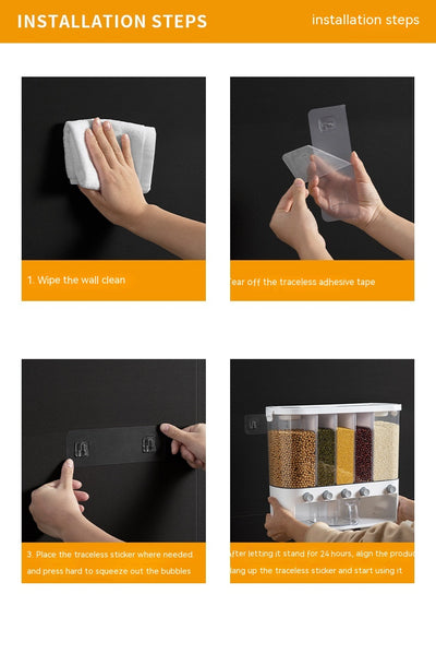 Organizador Hermético de Cereales con Compartimentos Separados - Image 39