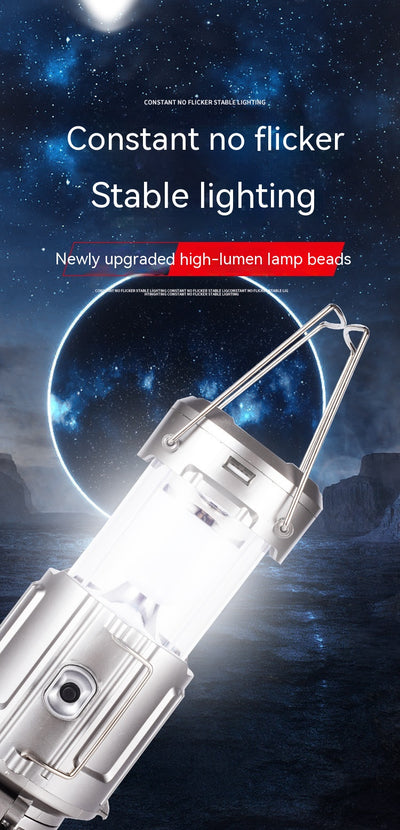 Linterna LED Solar Portátil para Camping con Carga USB - Image 25