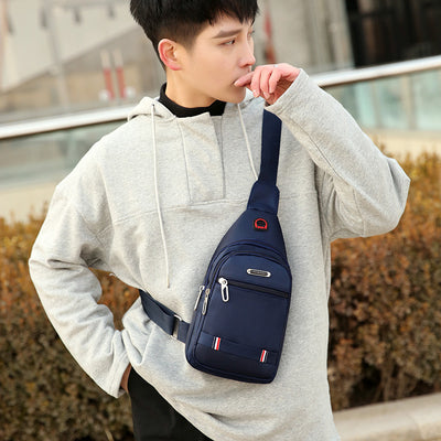 Bolsa Mensajera Oxford Resistente para Hombre - Image 2