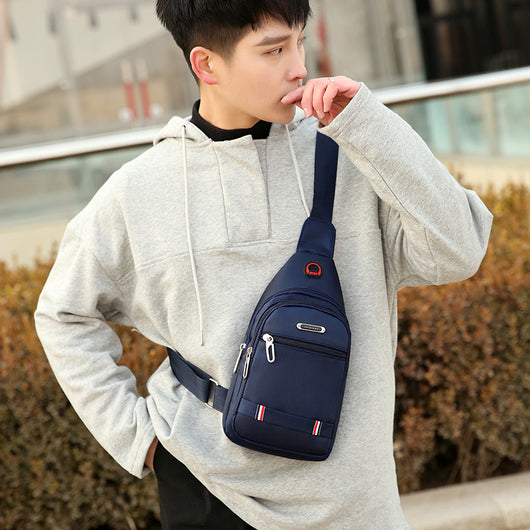 Bolsa Mensajera Oxford Resistente para Hombre - Image 2