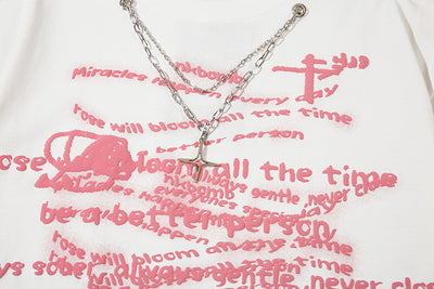 Playera Unisex con Letra Personalizada de Manga Corta - Image 8