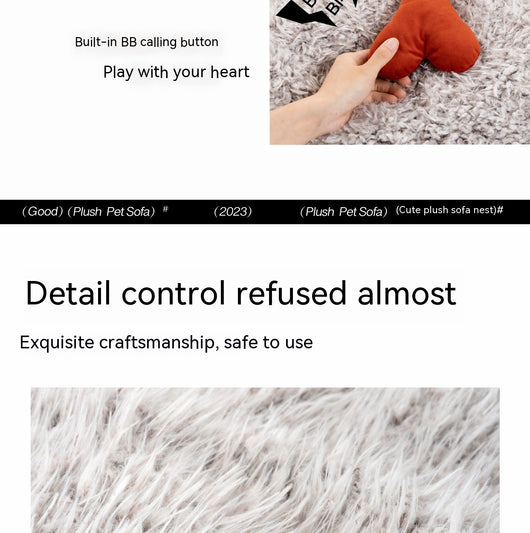 Cama Acogedora para Mascotas - Sofá Nido Cálido para Perros y Gatos - Image 23