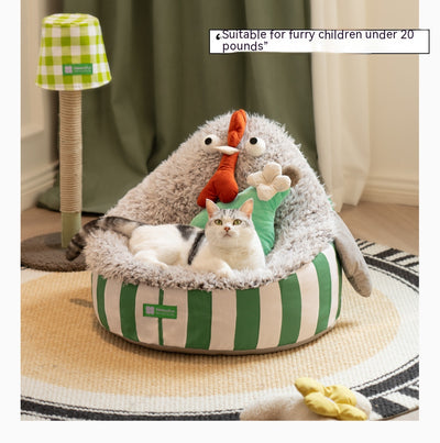 Cama Acogedora para Mascotas - Sofá Nido Cálido para Perros y Gatos - Image 35