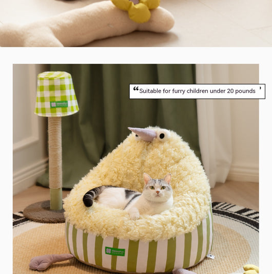 Cama Acogedora para Mascotas - Sofá Nido Cálido para Perros y Gatos - Image 36