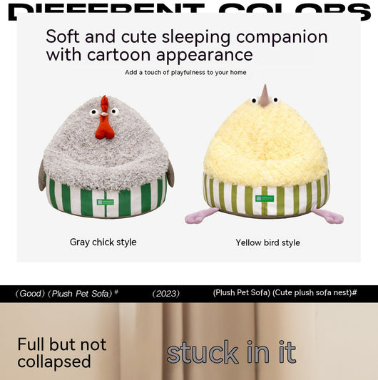 Cama Acogedora para Mascotas - Sofá Nido Cálido para Perros y Gatos - Image 39