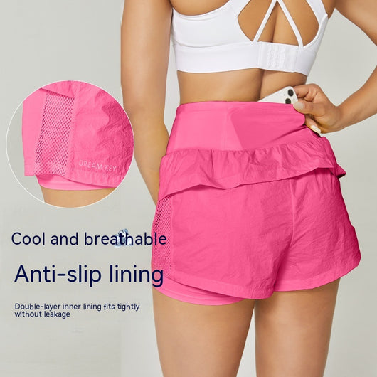 Shorts Deportivos Sueltos Transpirables de Secado Rápido para Verano - Image 18