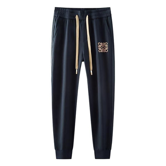 Pantalones Deportivos Harem de Lujo con Bordado y Cinta a Juego para Otoño - Image 14