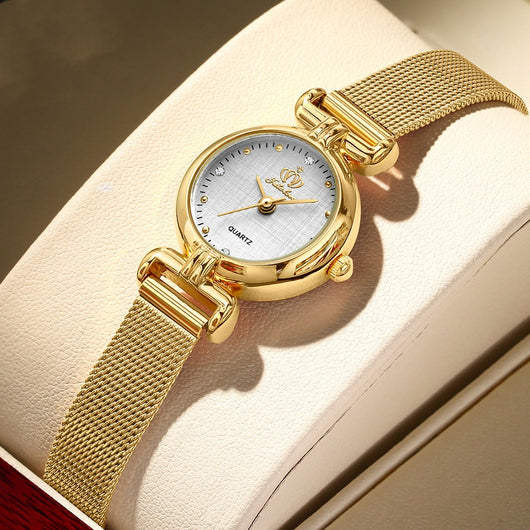 Reloj de Cuarzo Elegante para Estudiantes con Correa de Malla - Image 22