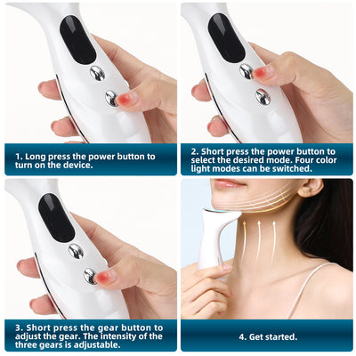 Dispositivo Lifting Cuello y Escote - Masajeador Reafirmante 3 Niveles - Image 11