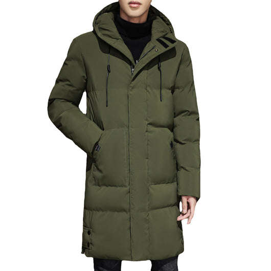 Abrigo de Invierno para Hombre Talla Grande - Algodón Grueso - Image 15