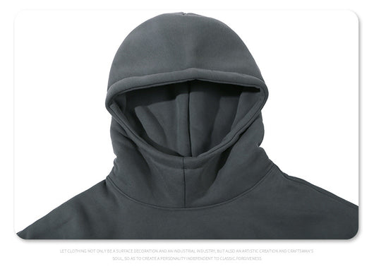 Sudadera con Capucha Acolchada de Terciopelo y Contraste de Colores - Image 28