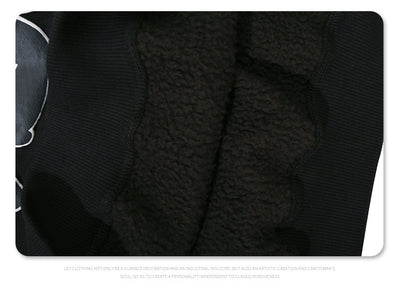 Sudadera con Capucha Acolchada de Terciopelo y Contraste de Colores - Image 33