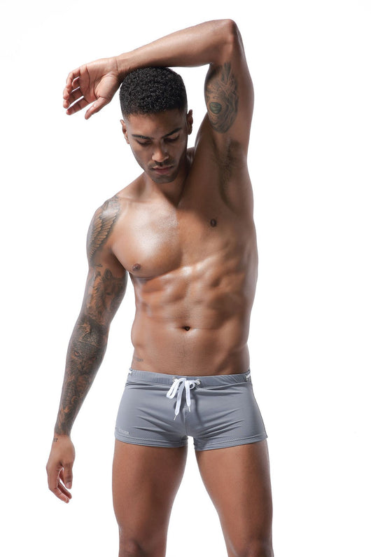 Bóxer de Baño Hombre Cintura Baja - Tela Elástica para Playa y Aguas Termales - Image 42