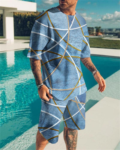 Conjunto Oversize 3DT: Camiseta y Shorts Cómodos para Hombre - Image 15