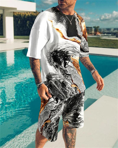 Conjunto Oversize 3DT: Camiseta y Shorts Cómodos para Hombre - Image 19