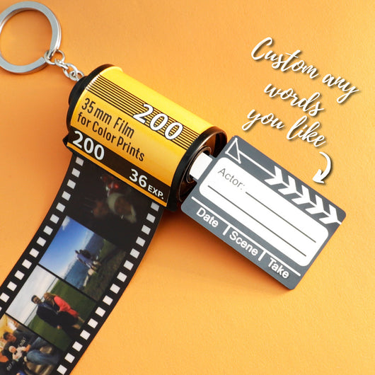 Llavero Personalizado con Foto - Colgante de Película DIY para Recuerdos - Image 22