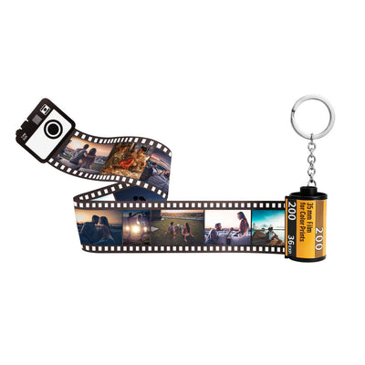 Llavero Personalizado con Foto - Colgante de Película DIY para Recuerdos - Image 25