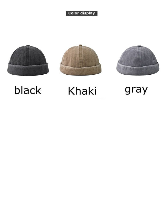 Gorra Denim Desgastado con Efecto Vintage - Image 25