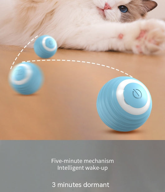 Juguete Interactivo Automático para Gatos - Pelota Rodante Inteligente - Image 16