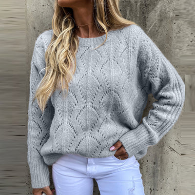 Sudadera suelta cuello redondo con detalles cutout - Image 9