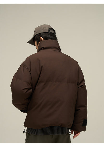 Chaqueta Acolchada de Algodón Estilo Retro Americano para Hombre - Image 32