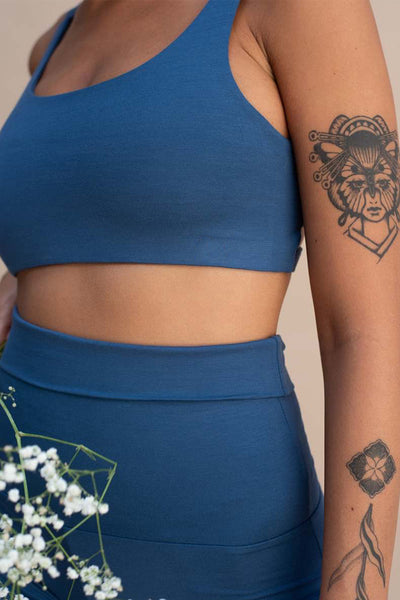 Traje de Yoga Espalda Descubierta con Sostén Integrado - Image 27