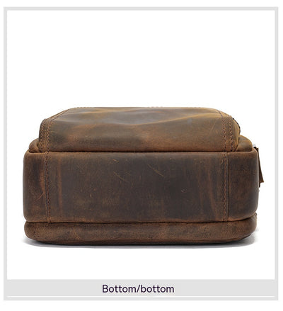 Bolso Mensajero de Cuero Retro con Gran Capacidad - Image 15