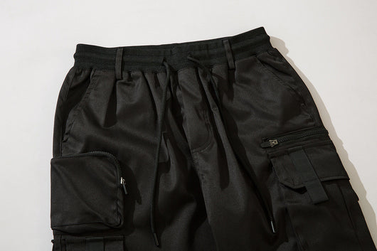 Pantalones Overol Hombre Otoño Sueltos Multibolsillos Ajuste Tobillo - Image 19
