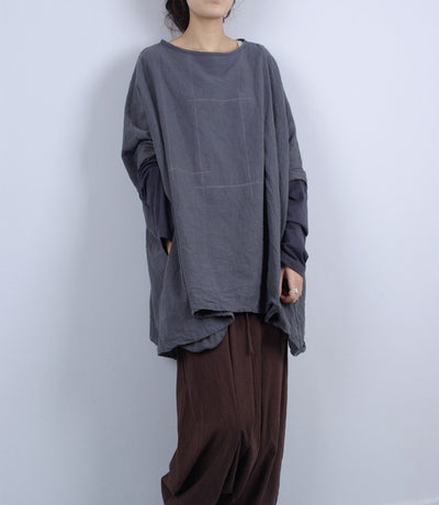 Blusa Pullover Manga Larga de Algodón Lavado a Mano - Diseño Artesanal - Image 48
