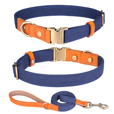 Collar de Cuero para Perro con Placa Antiextravío - Image 23