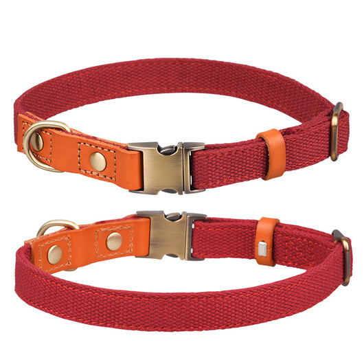 Collar de Cuero para Perro con Placa Antiextravío - Image 26