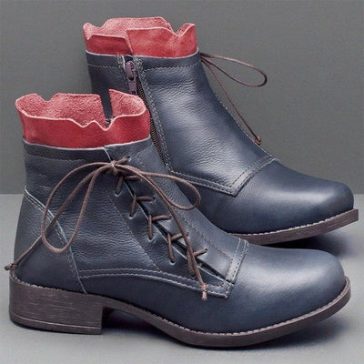 Botas Martin con Cordones y Tacón Bajo - Image 11