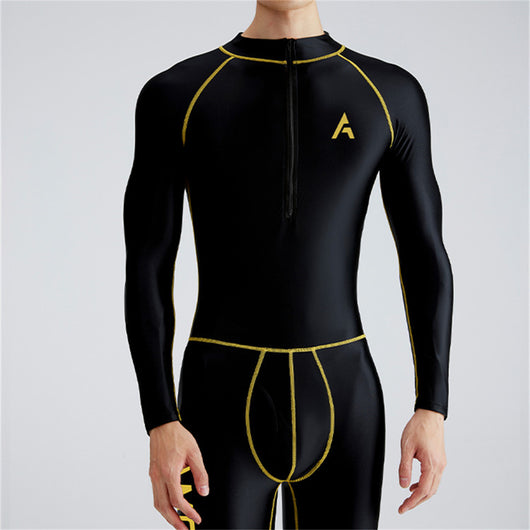 Jumpsuit de Manga Larga con Cierre Frontal y Pantalón Capri - Image 11