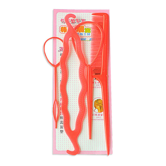 Rizador de Cabello con Aguja Extractora y Diseño de Peine Plástico - Image 43