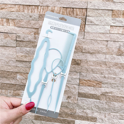 Rizador de Cabello con Aguja Extractora y Diseño de Peine Plástico - Image 47